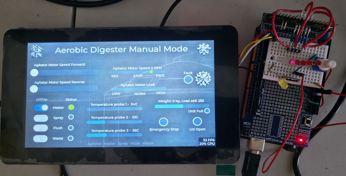 Aerobic Digester Control Panel kit