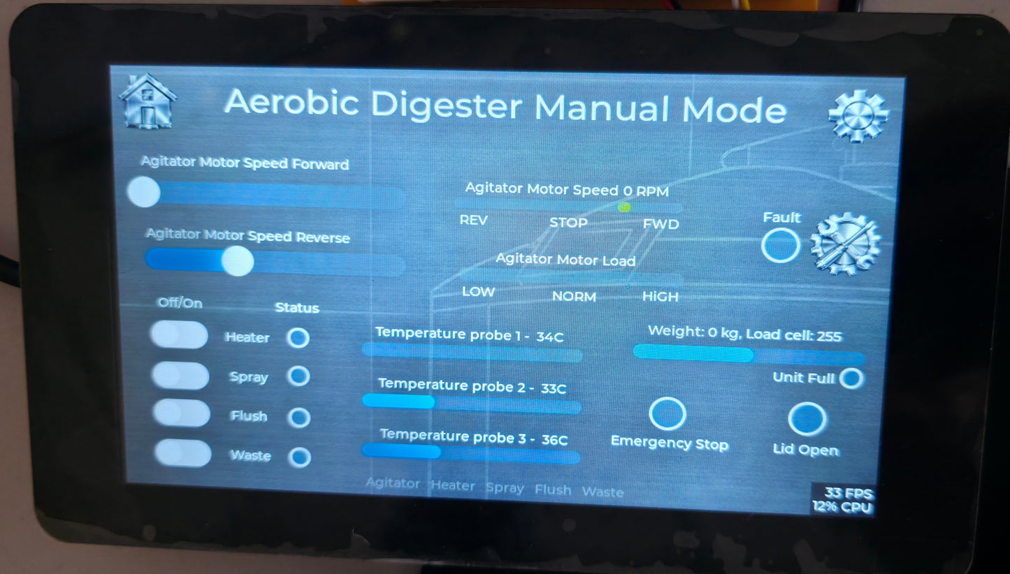 Aerobic Digester Control Panel kit